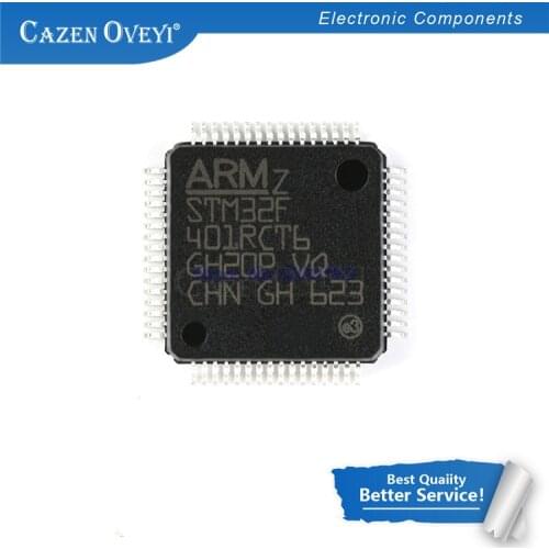 1pcs/lot STM32F401RCT6 STM32F401 QFP-64 IC chip New original In Stock