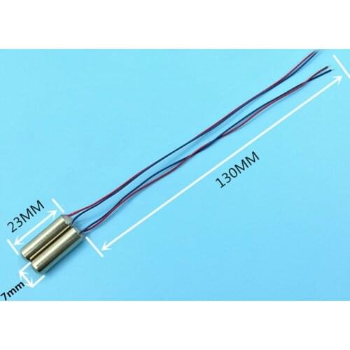 1PC Mini 7mm*24mm Coreless Vibration motor DC 1.5V 3V 3.7V 6V Waterproof Cylinder Vibrator Vibrating Engine DIY Toy Messager