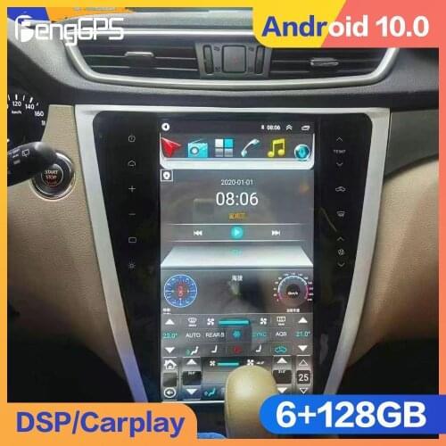 128G Tesla Android10 DSP For Nissan X-Trail 2013 - 2020 Carplay Multimedia Player GPS 360 Navigation Auto Radio Stereo HeadUnit