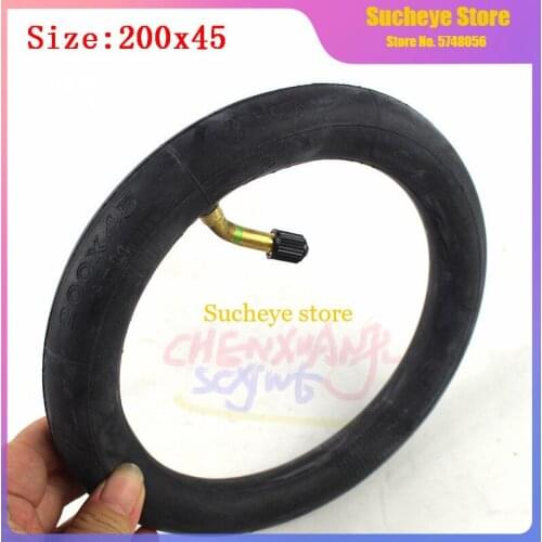 200x45 Inflated inner tube For E-twow S2 Scooter Pneumatic Wheel 8" Scooter Wheelchair Air wheel inner tire 8x1 1/4 tube