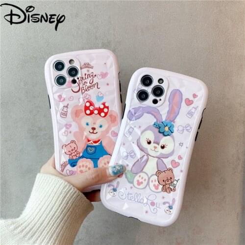 Disney Star Delu for IPhone 7/8P/X/XR/XS/XSMAX/11/12Pro/12mini Cartoon Small Waist Silicone Shatter-resistant Mobile Phone Case