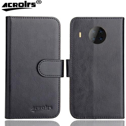 Cubot Note 10 Case 6.51" 6 Colors Flip Fashion Soft Leather Crazy Horse Exclusive Phone Cover Cases Wallet