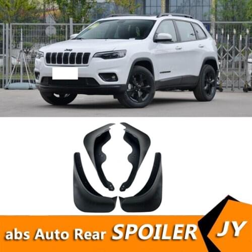 For Cherokee 2019-2020 Mudflaps Splash Guards Front With color and rear Mud Flap Mudguards Fender Modified special