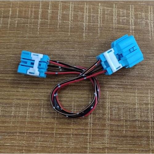 For Honda 2007-16 CRV 8/9th Civic fuse box atmosphere light 6PIN hole reserved power male female plug wire line cable