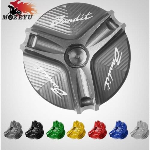 For Suzuki GSF 600 S 1250 GSF 650 S N 250 Bandit 650S Aluminum Motorcycle Accessories Engine Oil Tank Cap Oil Filler Cup