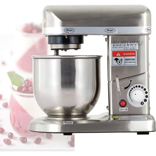 Electric Kitchen Stand Mixer Food Dough Processor Mixer Stainless Steel