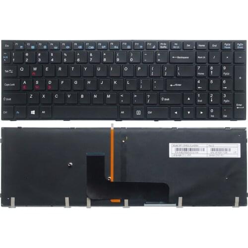 US backlit laptop keyboard for Clevo P651 P651SE P655 P671 P655SE P671SG P650HP3 P650 P670RE3 P670RG P650RE3 P650RE6 P650RG