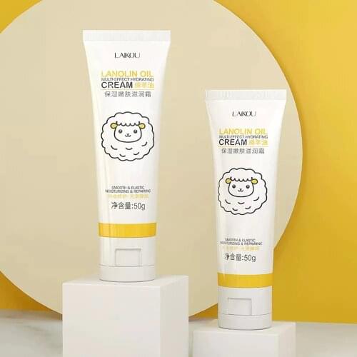 Lanolin Deep Moisturizing Anti Wrinkle Cream Skin Rejuvenation Cream For Dry Skin Improve Fine Lines Shink Pores Body Face Care