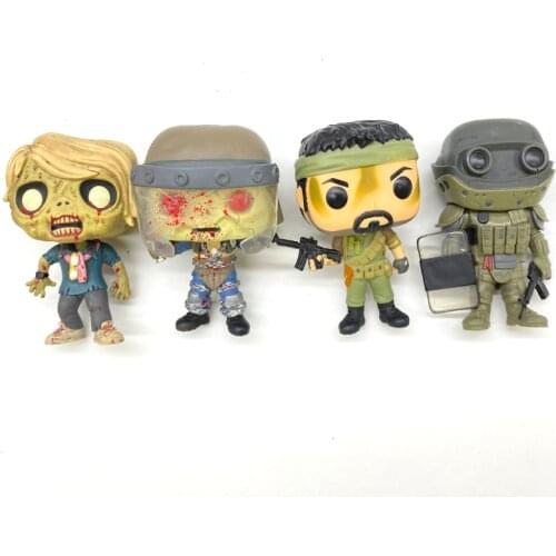 Imperfect Games Call of Duty Dead Walker Loose Toy Action Vinyl Figure 10cm Decorative Model Toy for kids gift No box