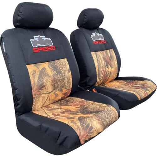 Hunting Camouflage Seat Covers For Trucks Cars SUV,Camo Canvas Front Set Auto Interior, Airbag Safe Universal Easy Fit