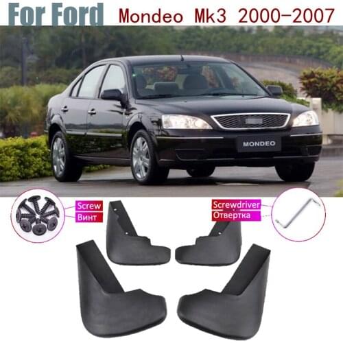 Front Rear Fender Mud Flaps Guard Splash Flap Mudguards Accessories Car Mudflap For Ford Mondeo Mk3 2007-2000 2007 2006