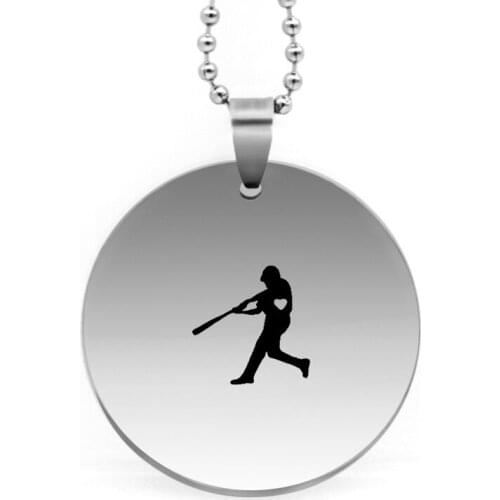 Ufine jewelry dad gift pendant army card dad I pick you as best dad stainless steel customed necklace N4452