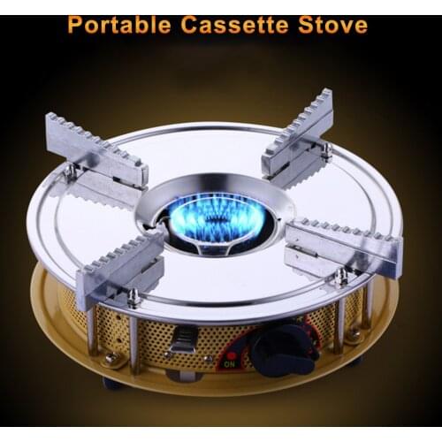 Portable Propane Stove Single Gas Burner Cassette Stove Portable Gas Stove For Barbecue Camping Grill Tourist Equipment