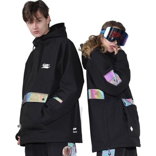 Pullover Sweater Mens and Womens Ice Snow Suit Sets Snowboarding Clothing Skiing Costumes 10k Waterproof Winter Wear Jackets