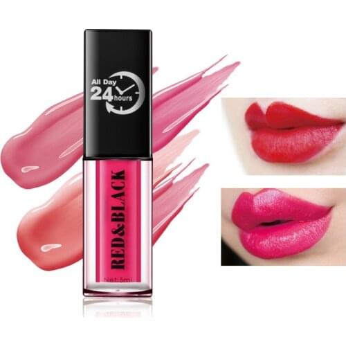 R&B 5ml color Makeup Matte Not Faded Lipstick Lip Kit Gloss Long Lasting Lip Stick Cosmetics Mini Set