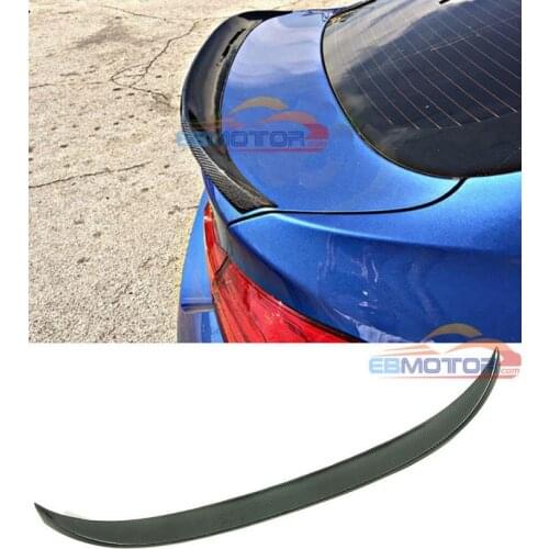 P style Real Carbon Fiber Trunk Spoiler For BMW F36 Gran Coupe 4 Series 420i 428i 435i 2014UP B369