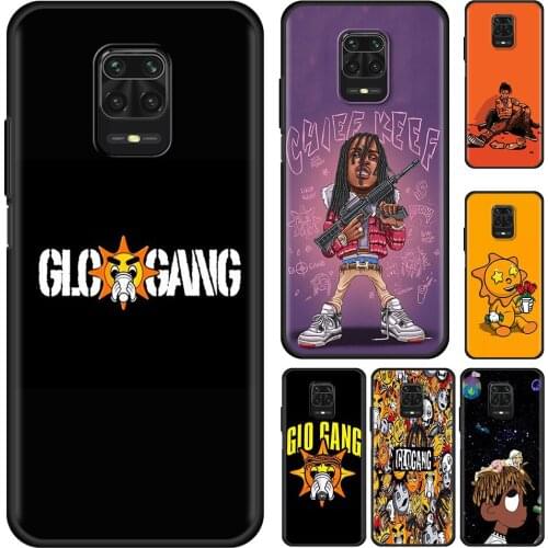 Glo Gang Chief Keef Cell Phone Case for Xiaomi Redmi Note 9S 9 8 10 Pro 7 8T 9C 10 9A 7A 8A K40 TPU Mobile Phones Cover Coque