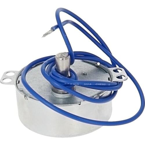 Fielect High Quality Synchronous Motors Speed 30RMP Power 4W Voltage 110V CW/CCW Steering Metal Plastic Material Motors 1/2pcs