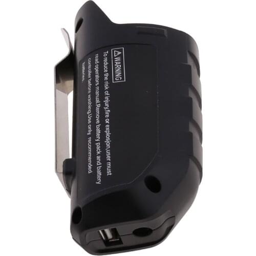 USB Adapter Charger Holster Replacement For BOSCH Professional Li-ion Battery 10.8V/12V BHB120 K9FA