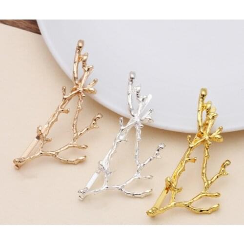 10pcs Retro Forest Hair Accessories Antlers Christmas Headdress Hairpins Daily Life Gifts Craft for DIY Hair Accessories