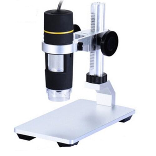 Aluminium Alloy Bracket 2MP 1-50/200X USB Microscope Handheld Endoscope