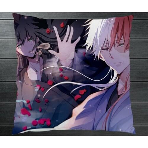 Anime Boku No My Hero Academia Todoroki Shoto Two Side Pillowcase 40x40cm Pillow Cushion Case Cover Cosplay Car/Bed/Sofa Decor
