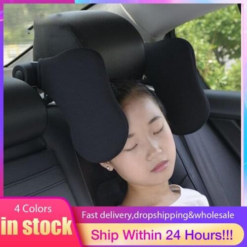 Car Neck Cushion Seat Headrest Pillow Support Head Restraint Seat Pillow Headrest Neck Travel Sleeping Cushion For Kids Adults