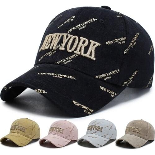 New Fashion Baseball Cap 100% Cotton Adjustable Strapback Dad Hat Snap Back Printed Caps for Men Women Embroidery Hat