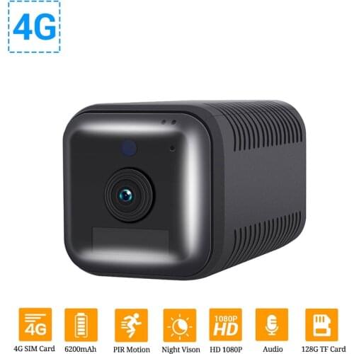 ESCAM G20 1080P HD Rechargeable Battery PIR Alarm 4G SIM Camera With Two Way Audio Euro Country Security CCTV Monitor Camera