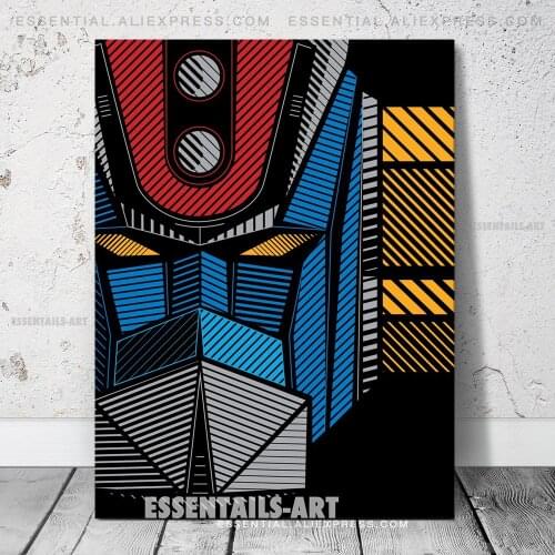 Grendizer Anime Decoration Print Home Decor Canvas Painting Bedroom Study Living Room Picture Wall Art Poster