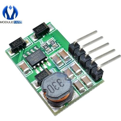 Positive Negative Dual Step Up Boost Converter Power Supply Module DC 3V~18V to 5V/6V/9V/12V/15V/24V -5V -6V -9V -12V -15V -24V