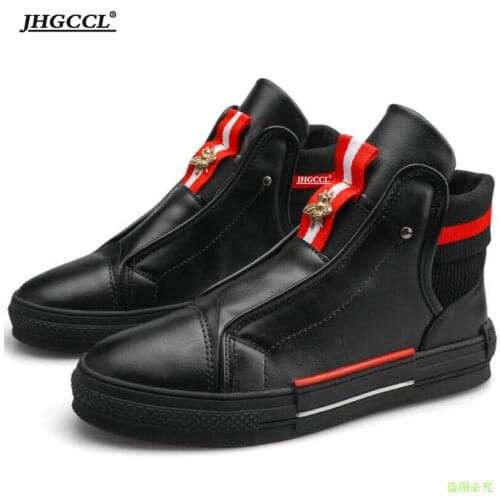 Mens high-top sneakers, European high-top small Bee sneakers for men 2020 fashion trend for mens shoes casual sneakers A5