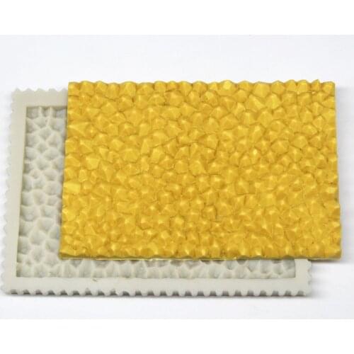 New Diamond Fondant Cake Silicone Mold Jewelry Crystal Silicone Mold Cake Decorating Tools Cake lace Edging Mold DIY Baking Tool