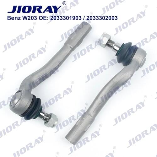 JIORAY Front Outer Steering Tie Rod Ends For Mercedes Benz C-Class W203 S203 CL203 CLK C209 SLK R171 A2033301903 A2033302003