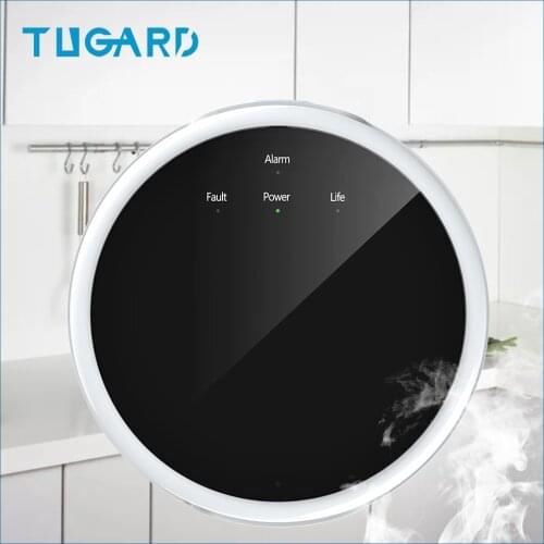 Tugard 433mhz Gas leak detector for Home and Kitchen,Wireless Tuya Smart Home Security Natural gas Sensor Used with alarm system