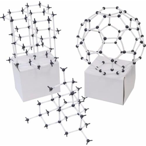 Carbon Allotrope Chemistry Model Diameter 9mm General and Organic Chemical Models School University Lab Teaching Equipment