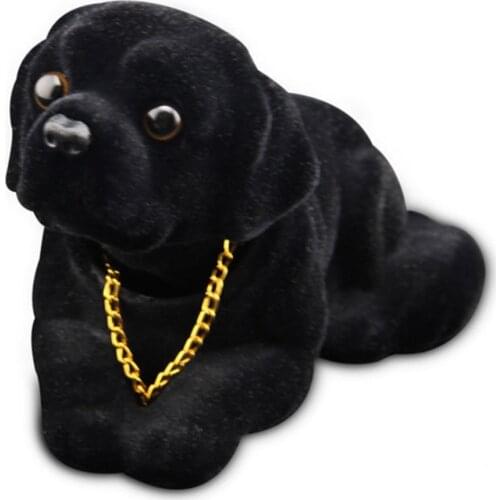 Car Ornaments Nodding Dog Auto Dashboard Shaking Head Dog Car Styling Bobblehead Dog Dash Toy Rocking Head Dog Car Accessories