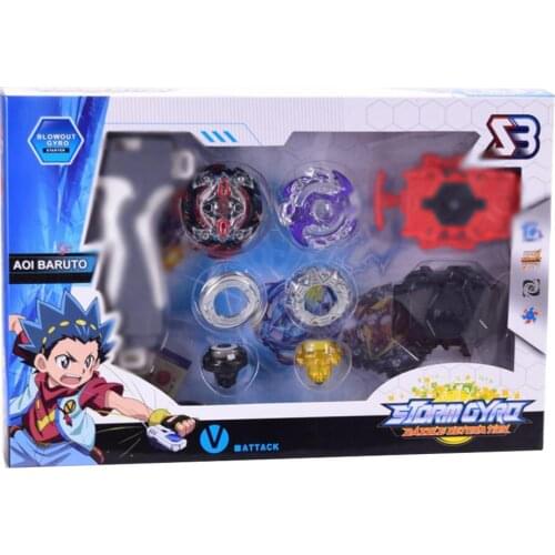 Spinning Top Burst B-48 B-66 B-34 B-59 B-79 B-86 Starter Zeno Excalibur .M.I (Xeno Xcalibur .M.I) with launcher kids toys