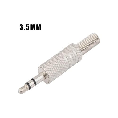 1pc Replacement 3.5mm 4 Pole Male Repair Headphones Audio Jack Plug Connector Soldering For Most Earphone Jack
