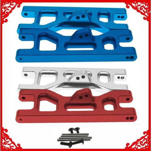 2pcs machined alloy aluminum front lower suspension arm a-arms for rc hobby model car 1-10 ECX 2WD series upgraded hop-up parts