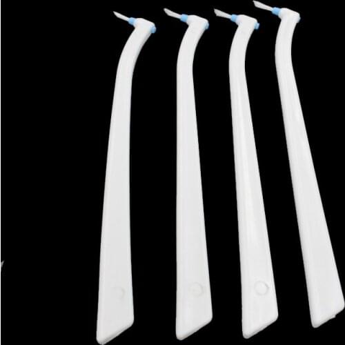 20pcs Dental Micro Brush Handles Medical Disposable Composite Brush Tips Handle For Dental Clinic Material Supplies