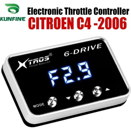 Car Electronic Throttle Controller Racing Accelerator Potent Booster For CITROEN C4 2006 Forwards Tuning Parts Accessory
