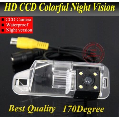 Free shipping night vision HD CCD Car rearview rear view parking camera For Lexus ES240 ES350 170 degree angle waterproof