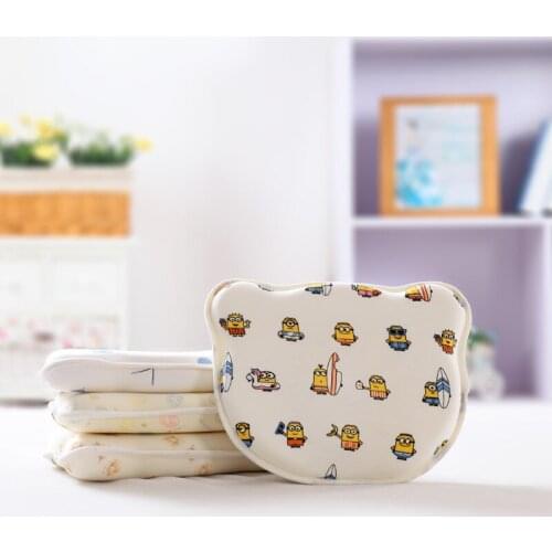 Memory Foam Baby Pillows Breathable Baby Shaping Pillows to Prevent Flat Head Ergonomic Newborns Pillow almofada infantil 0~12M