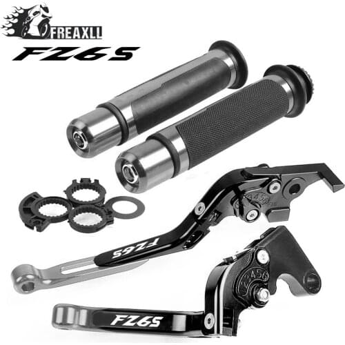 FOR YAMAHA FZ6S FZ6N FZ6R/FZ6 FAZER 1998-2003 2001 Motorcycle CNC Adjustable Foldable Brake Clutch Lever Handle Grips