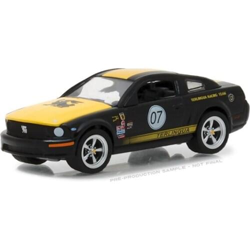 GreenLight 1:64 Ter lingua - 2008 Ford Mustang #07 boutique alloy car toys for children kids toys Model gift original box