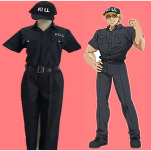 Cells At Work cosplay killer t cell Hataraku Saibou costume