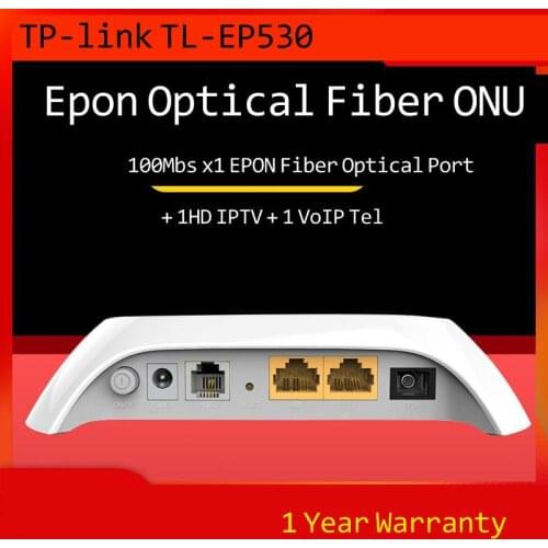 Authentic 100% Brand New TPlink TL-EP530 EPON 1FE 100Mbs LAN IPTV VoIP Supported Optical fiber ONU FTTH Router