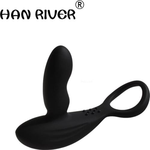 Male body massager fields vibration electric remote control mute equipment prostate massage fun products