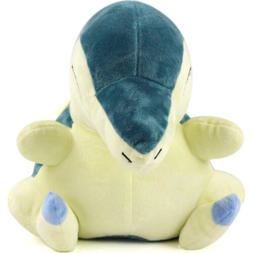 28cm Cartoon Anime Cyndaquil Soft Stuffed Plush Peluche Toys Animal Doll Birthday Gift for Children